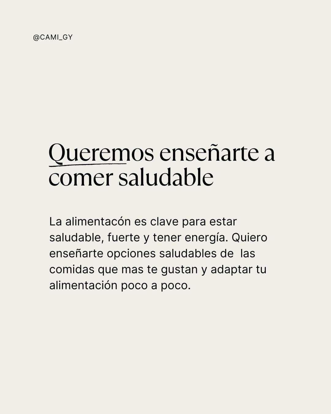 Plan Nutricional
