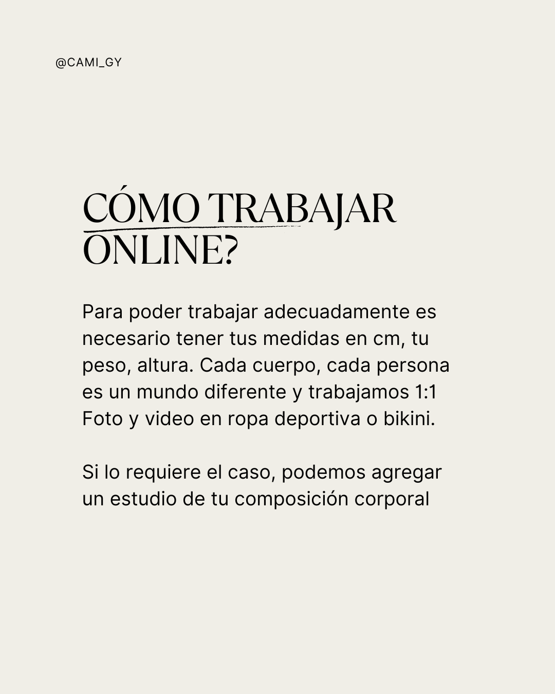 Entrenamiento Personalizado 100% online