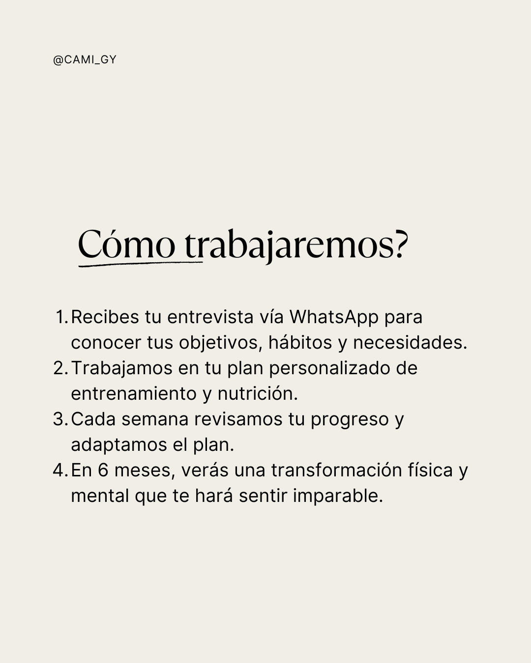 Tu mejor versión en 6 meses