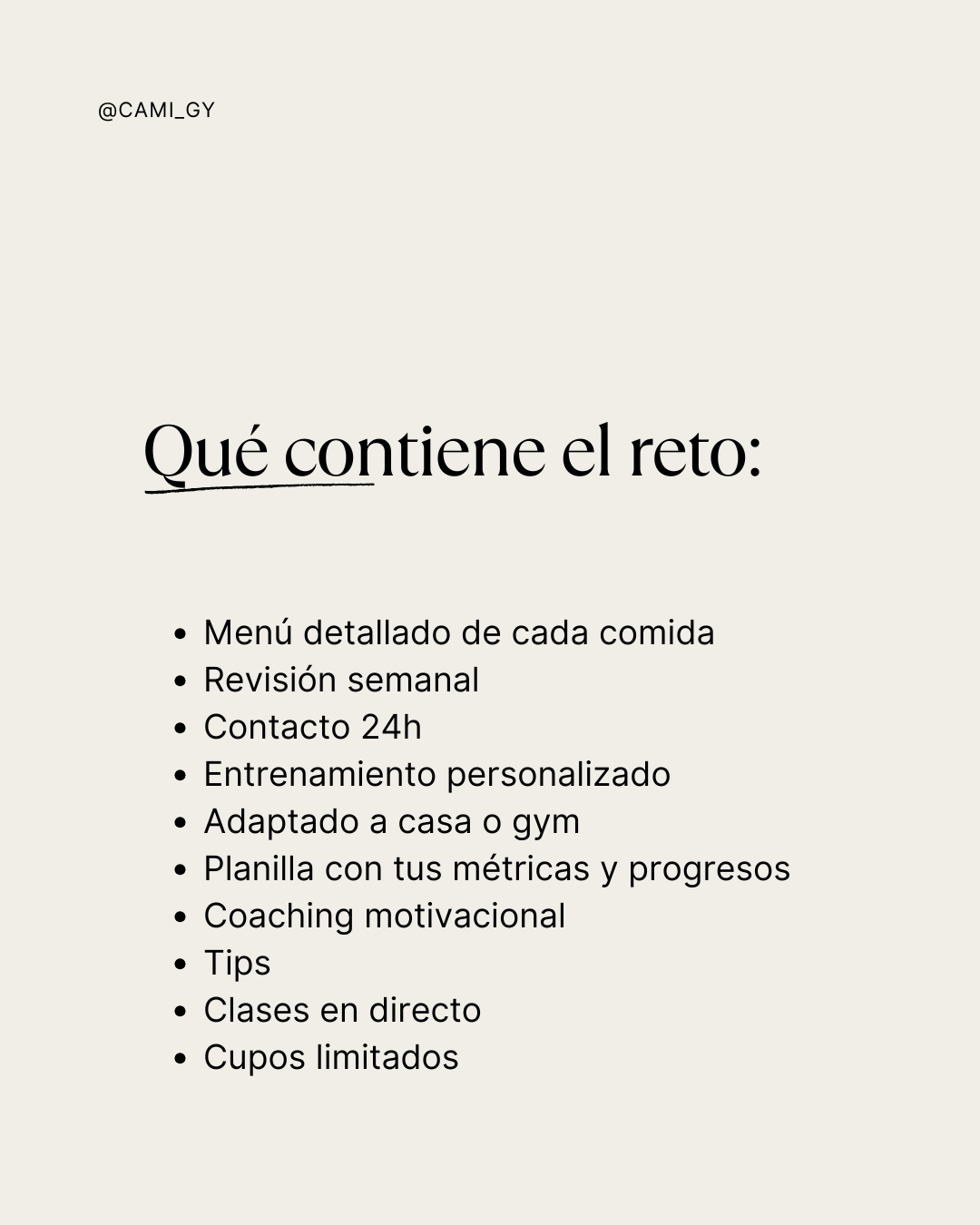 RETO 21 DÍAS