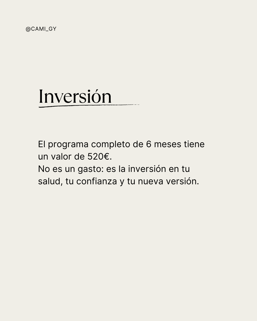 Tu mejor versión en 6 meses